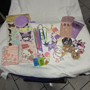 Kawaii Stationery Stickers Jewelry Self Care Mystery Gift